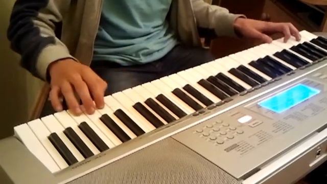 Lambada keyboard casio CTK-4000 смотреть онлайн