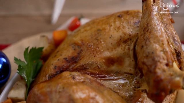 How To Cook Licious Roast Turkey With Stuffing - Whole