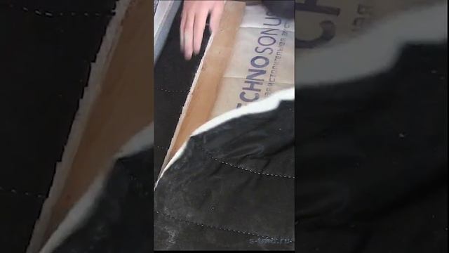 Рулонная звуко и шумоизоляция на пол Техносонус под стяжку. смотреть онлайн