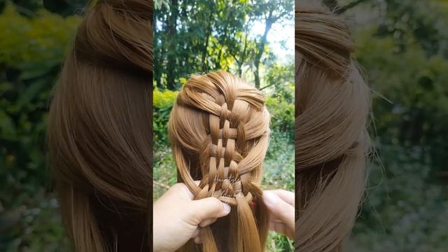 Full Basket weave braid#hairstyling #hairtutorialvideo #hairstyleforanyoccasion #hairstyleideas смотреть онлайн