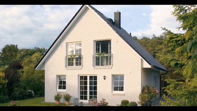 Немецкий проект дома 117 м.кв. 8,6х10м в 1,5 этажа смотреть онлайн