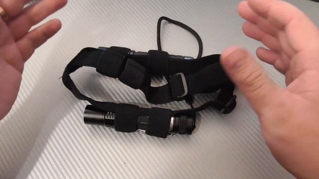 Крепление на голову для фонаря (20-25мм). смотреть онлайн