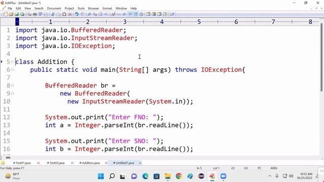 44- JAVA || SCANNER CLASS & BUFFER_READER CLASS STYLE OF READING RUN TIME VALUES смотреть онлайн