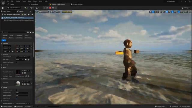 Playing God with Fluid Flux in UE5.1 Unreal Engine смотреть онлайн