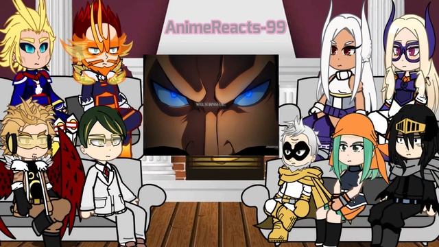 MHA/BHNA Pro heroes react to Gear 5 Luffy/JoyBoy (Luffy vs Kaido) || Gacha React смотреть онлайн