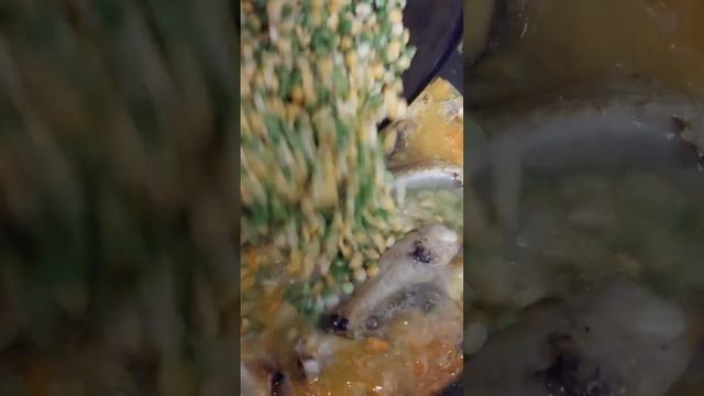 гороховая каша на свиных рёбрышках простейший рецепт смотреть онлайн