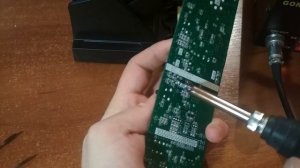 Как паять паяльником паяльной станции. Урок пайки №2