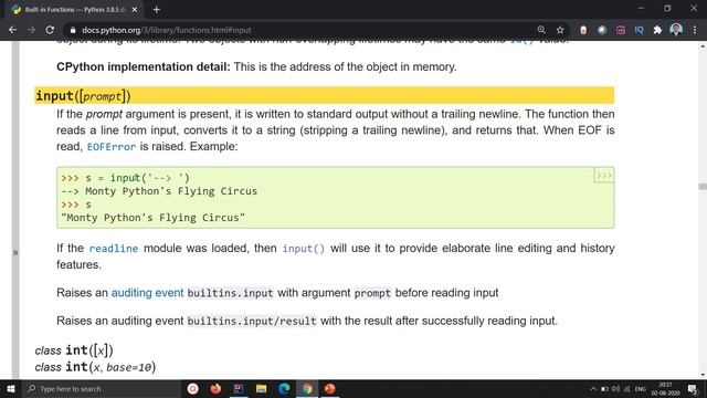#11 input() Function in Python | Squaring given Integer Program смотреть онлайн