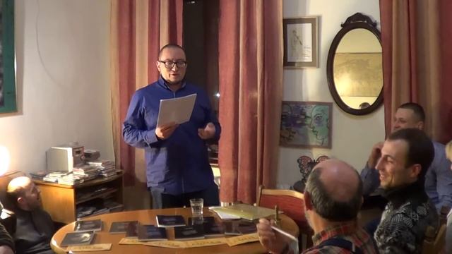 Максим Матковский в артлитсалоне "Бриколаж" смотреть онлайн