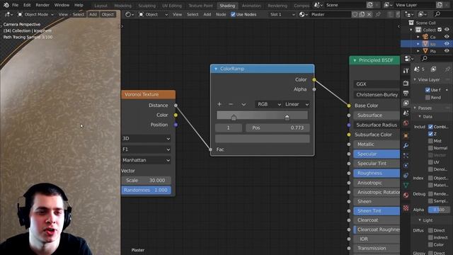 Procedural Plaster Material (Blender Tutorial) смотреть онлайн