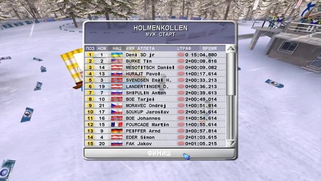 Biathlon 2006: Go For Gold | Кар'єра біатлоніста | #25 | Holmenkollen: Mass start | Підсумки сезону смотреть онлайн