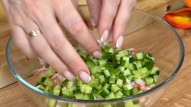 Das Salat rezept, das das Internet in die Luft jagte! Sehr leckerer Salat vom Roten Meer! смотреть онлайн