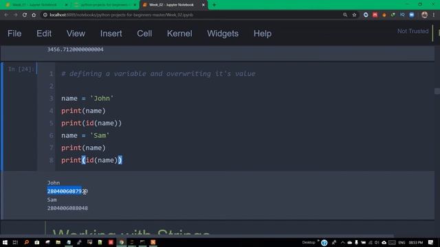 Let's Practice Python | आओ python का अभ्यास करें | English | Hindi | beginners | python tutorial смотреть онлайн