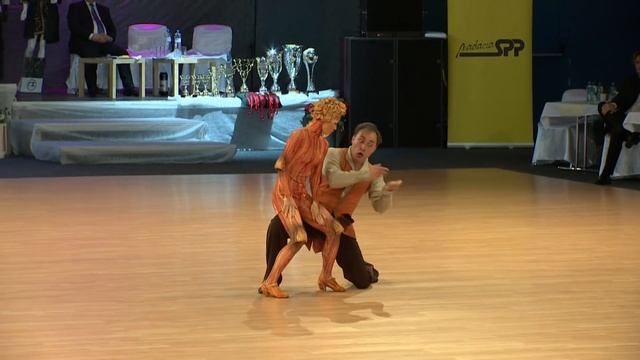 Polianski - Akhmetgareeva, RUS | 2018 WDSF WC Showdance Latin Final | DanceSport Total смотреть онлайн