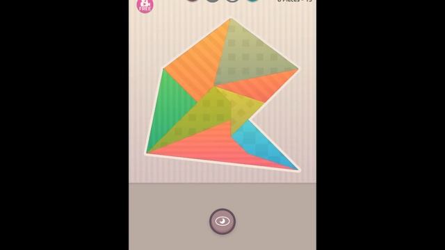 Polygrams Tangram Shapes Basic Levels 8 pieces answer смотреть онлайн