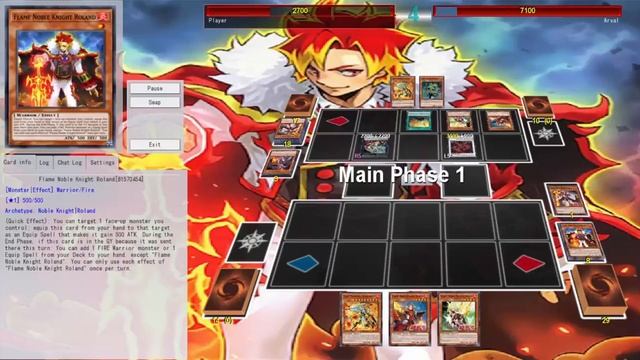 Yugioh - Flame Noble Knights Duels (Roland) (New Archetype) (Deck Download in Description) смотреть онлайн