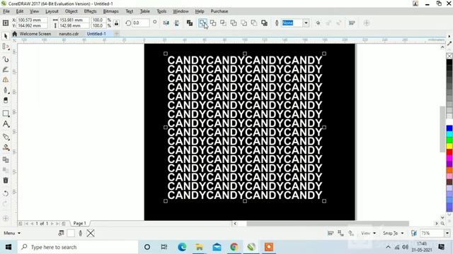 Wave Font Style Easy to Make in Corel Draw смотреть онлайн
