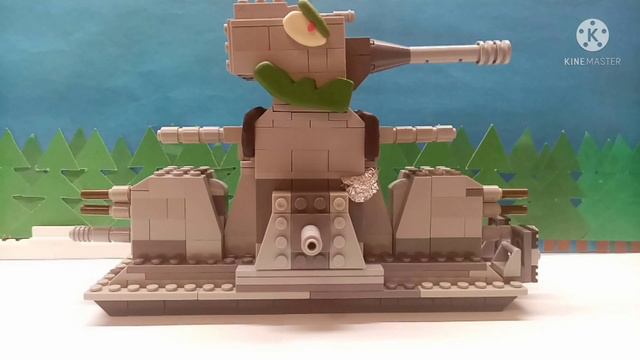 КВ44? Или уже нет. Мультики про танки из лего. смотреть онлайн