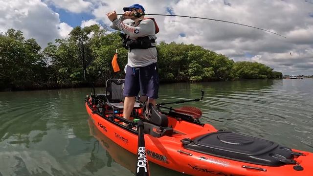Best OVERALL Pedal Drive Kayak??? Jackson Knarr Water Test смотреть онлайн