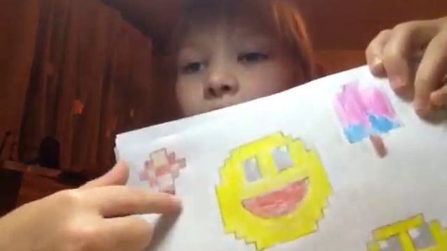 Мои рисунки по клеточкам #2 смотреть онлайн