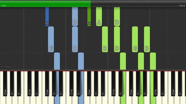 Birdy - Beautiful Lies - Piano Tutorial смотреть онлайн