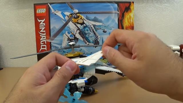 LEGO Ninjago 70673 Ниндзяго Шурилет Зейна. Дарю журнал! смотреть онлайн