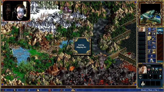 Невероятный город Атлантида для Героев 3 (Heroes III Atlantis Town) смотреть онлайн