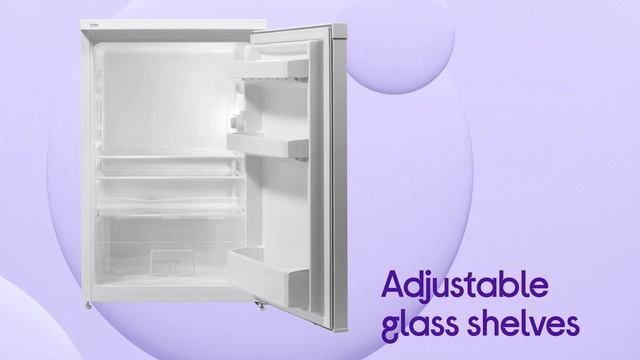 Beko LXS553W Undercounter Fridge - White - Product Overview смотреть онлайн