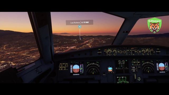 MFS-Landing on Tenerife Norte Airport смотреть онлайн
