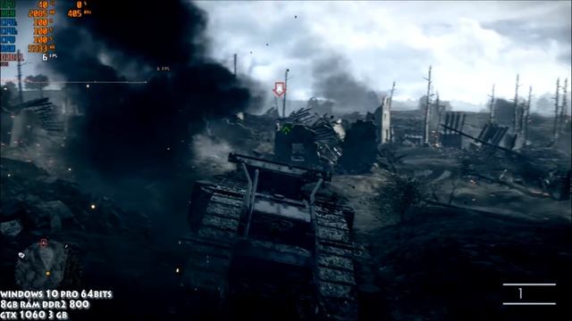 Battlefield 1 Athlon x2 5600+ Gaming смотреть онлайн