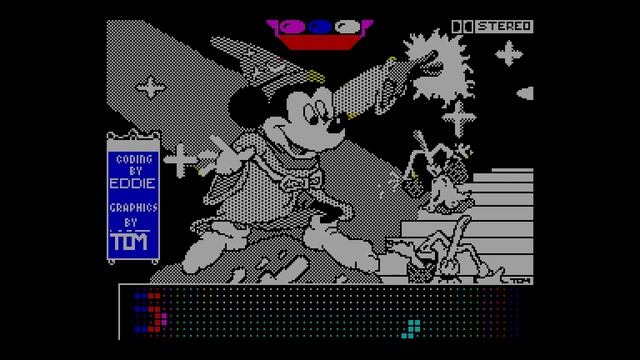 Mickey Mouse Demo - Eddie/TOM [#zx spectrum] смотреть онлайн