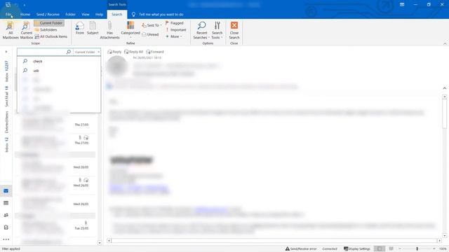 How to Change the Default Search Location in Microsoft Outlook смотреть онлайн