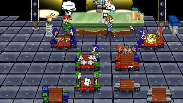 Diner Dash 4: Hometown Hero - Florence's Groovy Disco - Multiplayer: Happy Hour - Medium смотреть онлайн