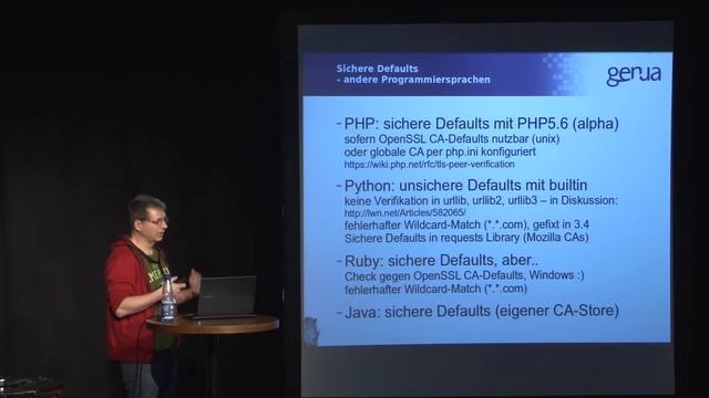 GPW2014 S2E06: TLS mit Perl IO::Socket::SSL - Steffen Ullrich смотреть онлайн