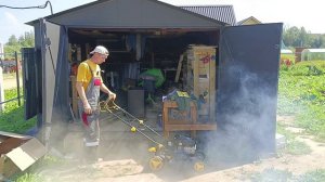 Бензиновая газонокосилка HUTER GLM-460ST