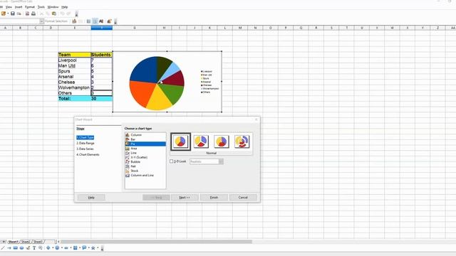 How to Create a Pie Chart using Open Office 4 [Applied Statistics] смотреть онлайн