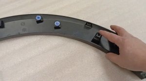 Накладка крыла переднего левого renault kapture