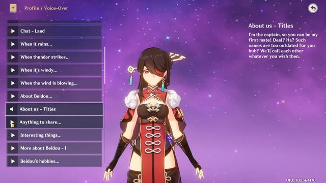 Beidou - Voice Lines (Japanese) | Genshin Impact смотреть онлайн