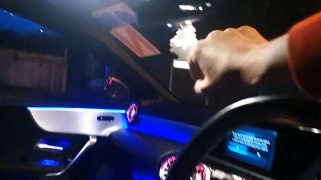 Mercedes CLA 2019 ambient light смотреть онлайн