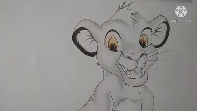 The Lion King.How to draw SIMBA.Король Лев .Как нарисовать СИМБА.Qirol Sher Simba. смотреть онлайн