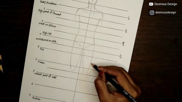 How to draw male croquis with 10 head measurements for beginners | fashion figure sketch | смотреть онлайн