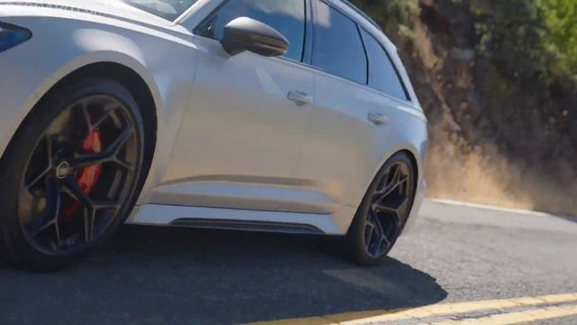 Audi RS6 Performance Dew Silver Matte смотреть онлайн