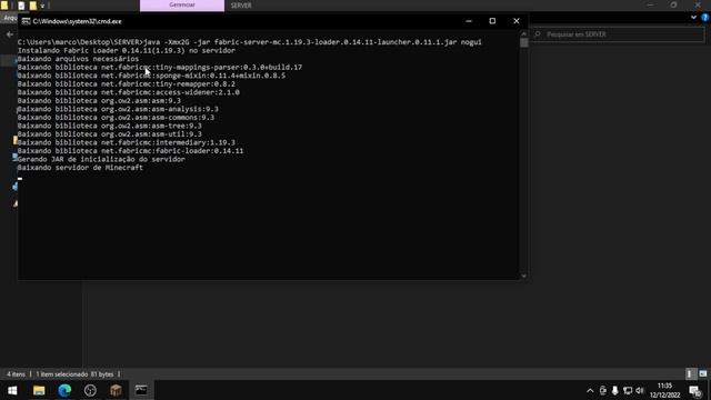 FABRIC - COMO CRIAR UM SERVIDOR DE FABRIC NA 1.19.2 [VERSÃO BRASILEIRA] смотреть онлайн