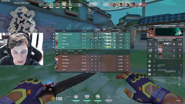 GEKKO PEARL! CHAMPION FNATIC BOASTER PRO GEKKO VALORANT RANKED GAMEPLAY [Full Match VOD] смотреть онлайн