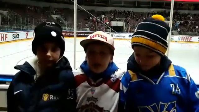 Матч Латвии и Дании посетили воспитанники отделения хоккея ДЮСШ смотреть онлайн