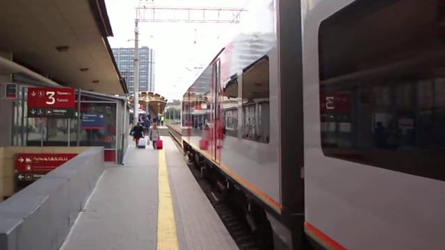 Москва - Щербинка. "Ласточка" отправилась на ЭКСПО-1520 смотреть онлайн