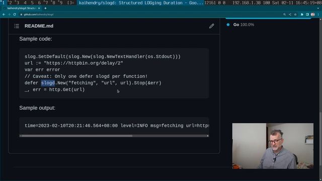 Really simple Go structured logging with tracing смотреть онлайн