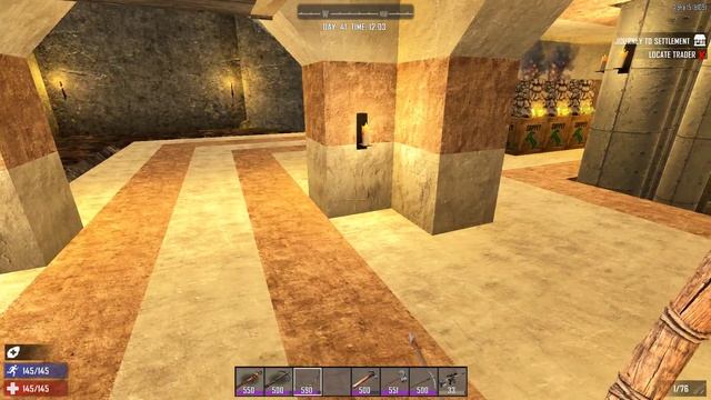 7 Days to Die Funnel Base Fall Trap Design With Farm (Alpha 15) смотреть онлайн