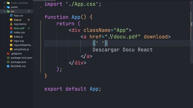 Botón de descarga de archivos en HTML o React смотреть онлайн