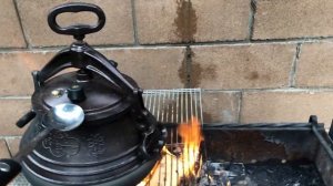 Готовим в Афганском казане на открытом огне